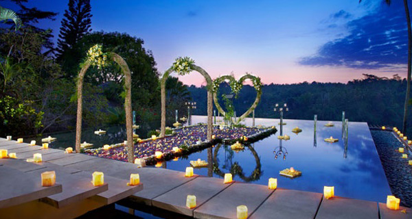 Bali private villa wedding